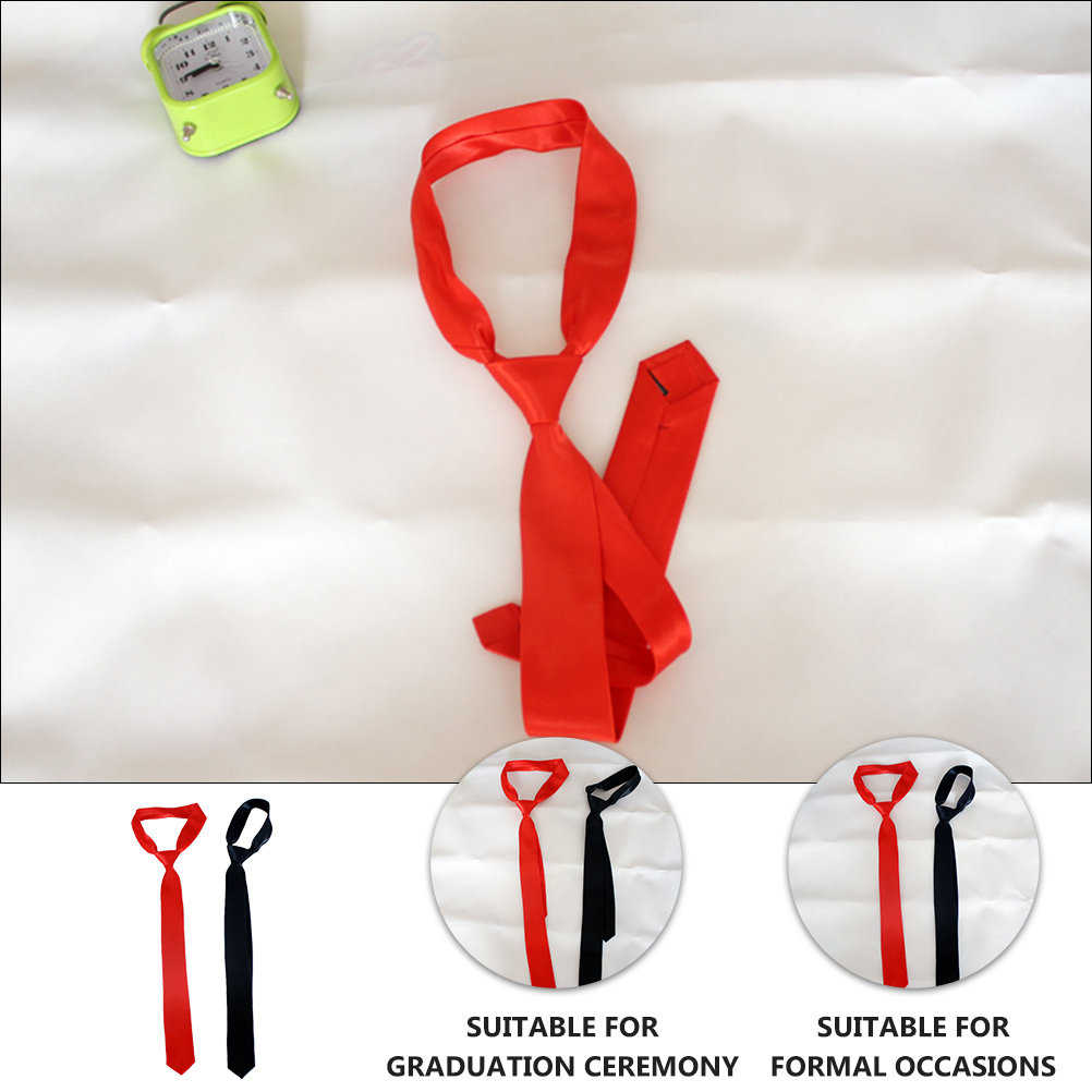 2 buah dasi pria berwarna hita - Men Formal Wear With Boots ulasan dan harga