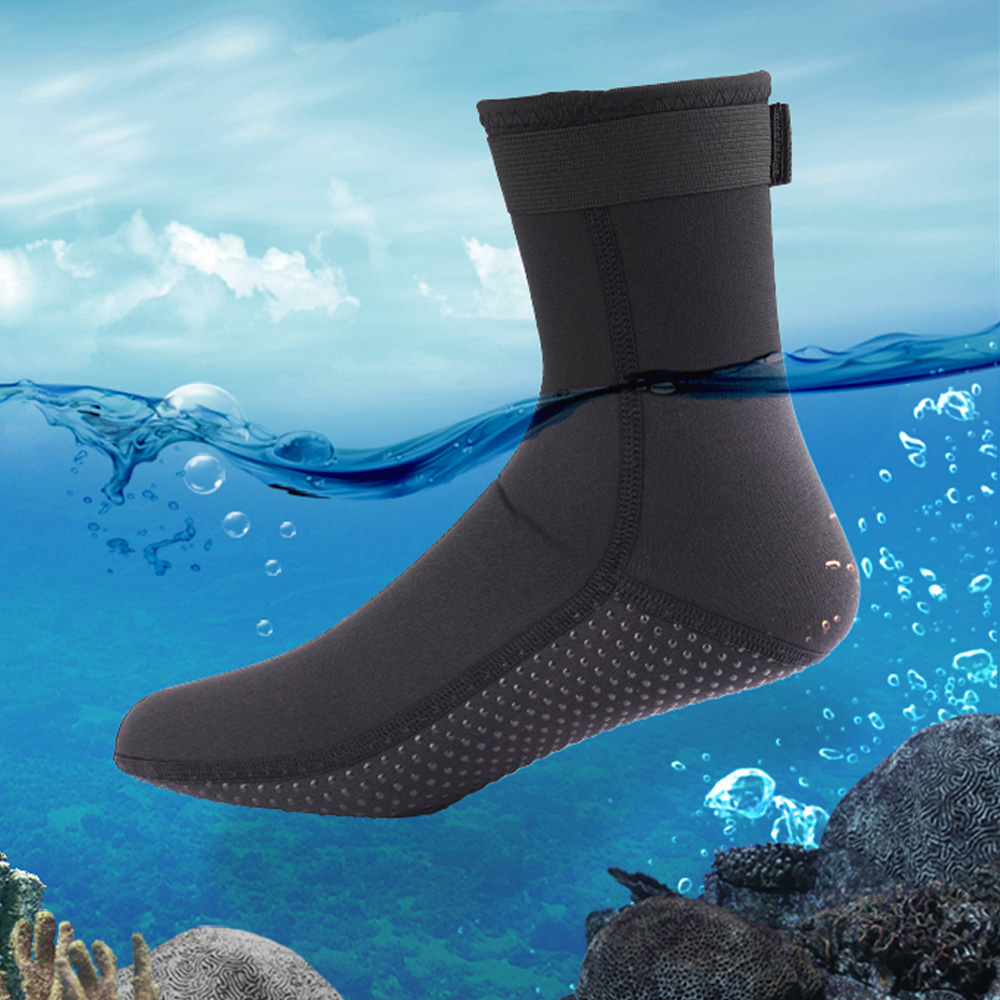Sepatu bot menyelam Neoprene 3 - Men Formal Wear With Boots ulasan dan harga