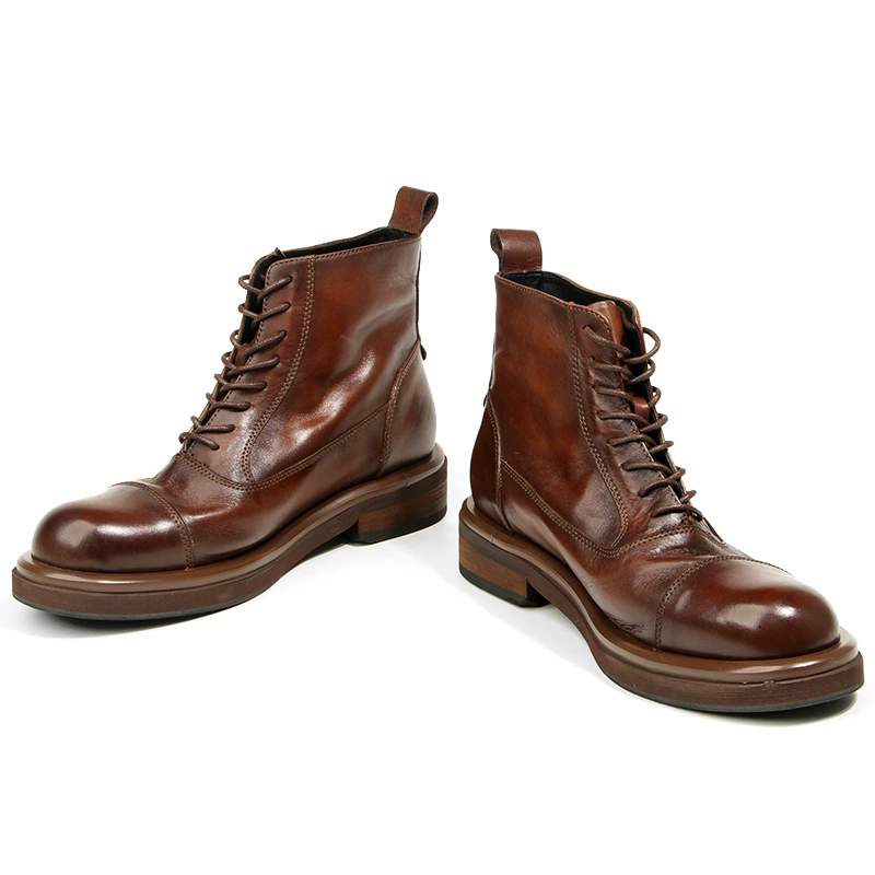Sepatu Bot Pria Berkualitas Ti - Men Formal Wear With Boots ulasan dan harga
